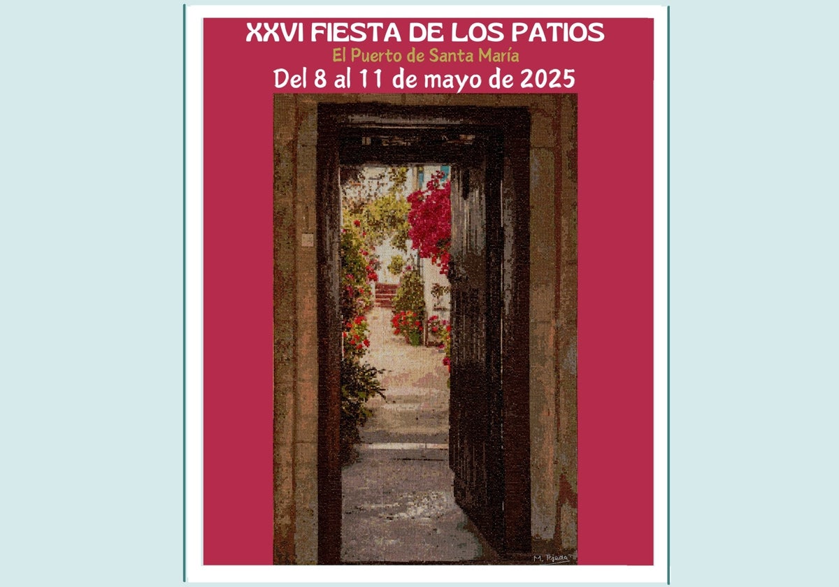 Cartel anunciador de la Fiesta de los Patios de El Puerto