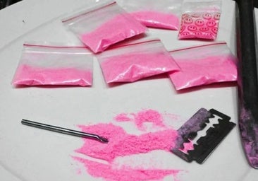 ¿Qué es la cocaína rosa o tutsi? La última droga intervenida por la Guardia Civil a un 'camello' en El Palmar