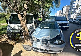 Un hombre ebrio, sin seguro y sin carné provoca un accidente en Algeciras