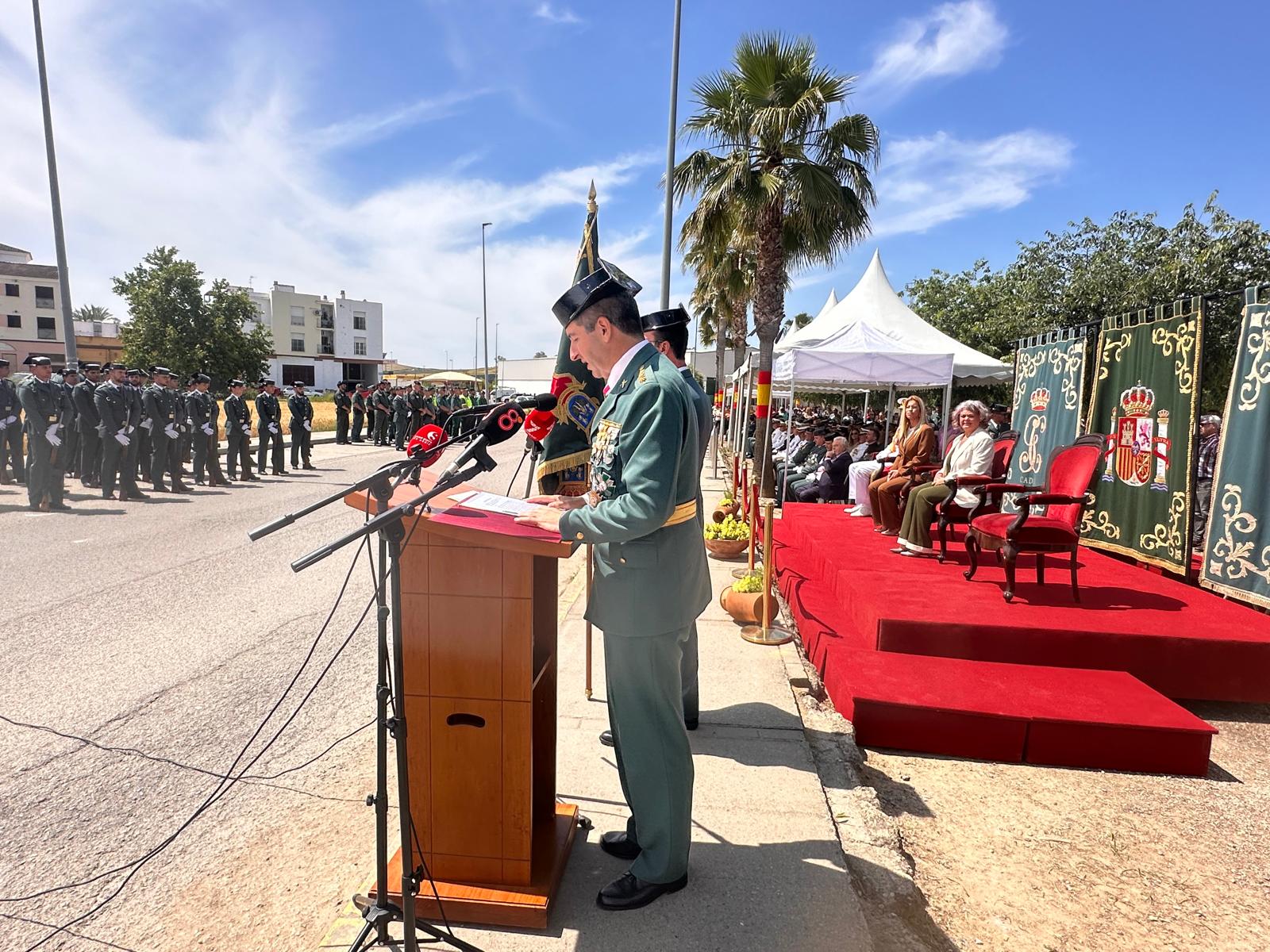 La Guardia Civil de Cádiz conmemora los 181 años de la fundación del Cuerpo en Villamartín