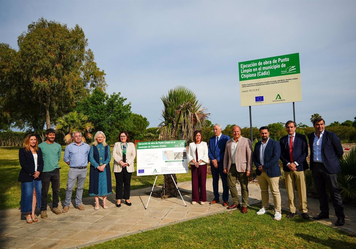 Casi 500.000 euros para las obras del punto limpio de Chipiona