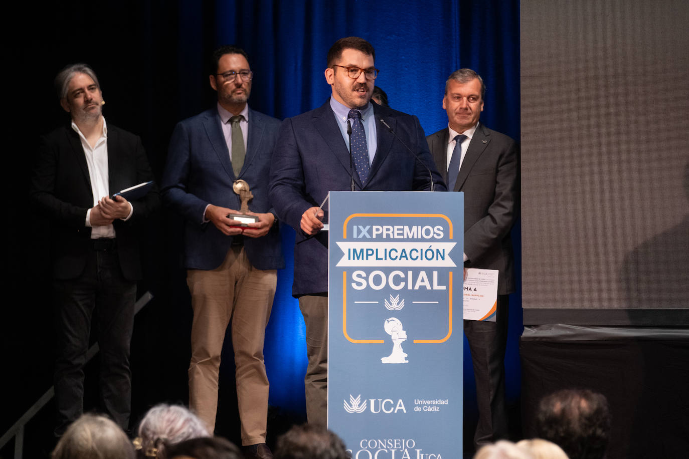 Entrega de los IX Premios de la Implicación Social del Consejo Social de la UCA