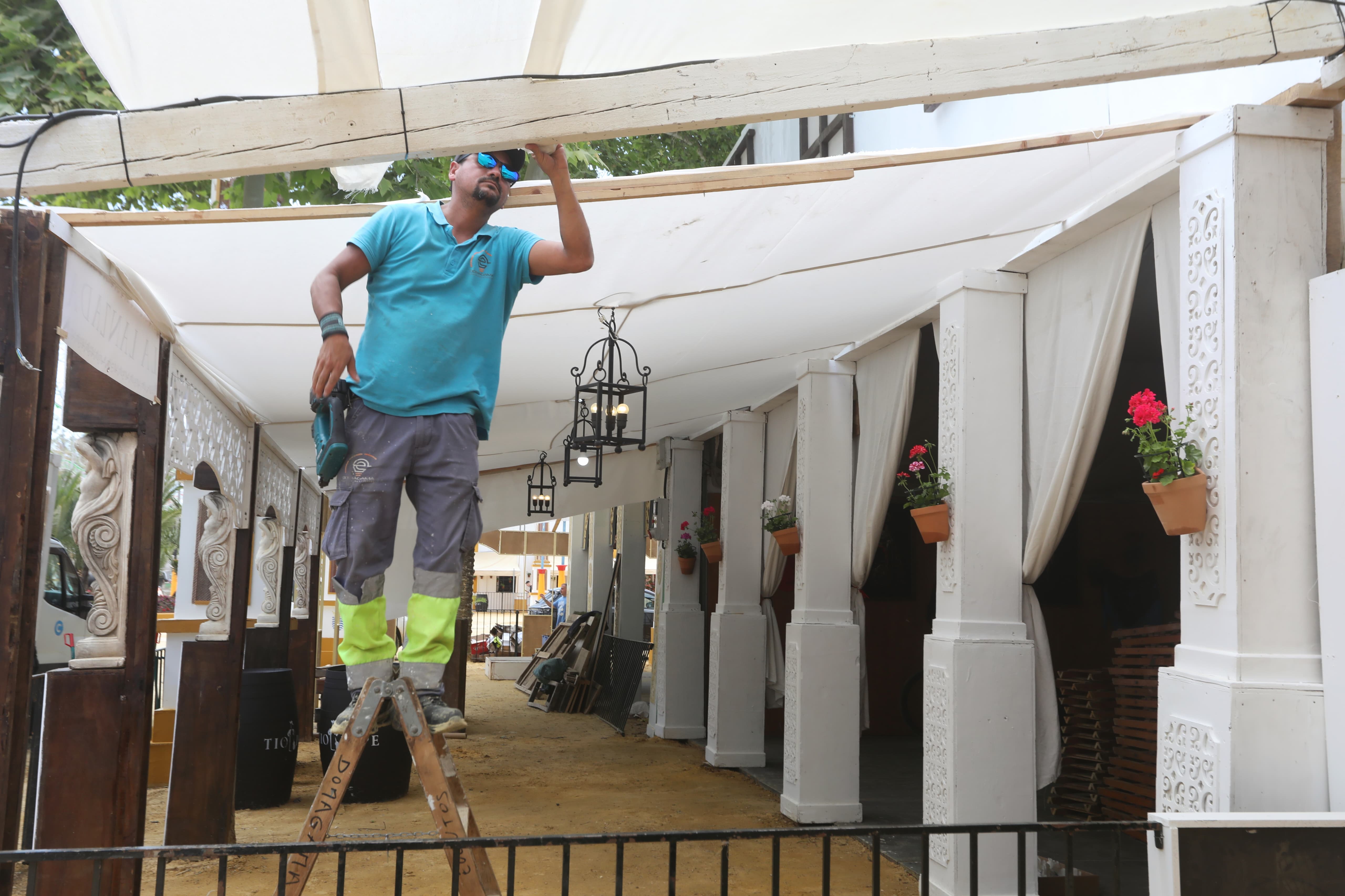 Todo a punto en Jerez para la Feria del Caballo