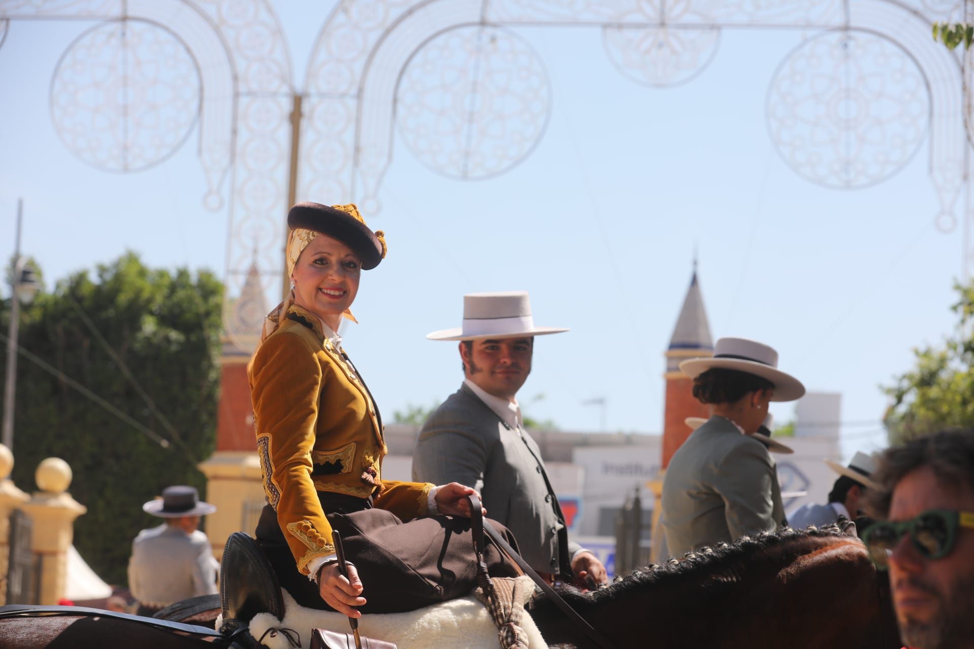 Fotos: Gran ambiente en el domingo de Feria de Jerez