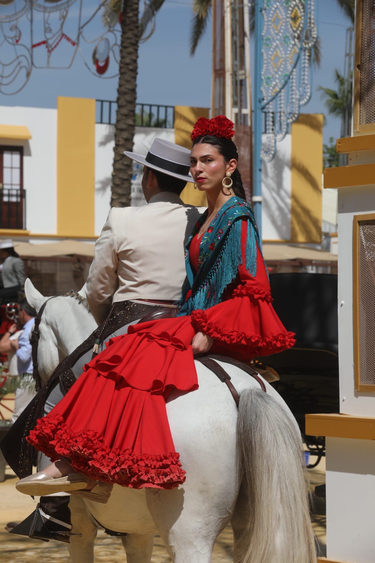 Fotos: Gran ambiente en el domingo de Feria de Jerez