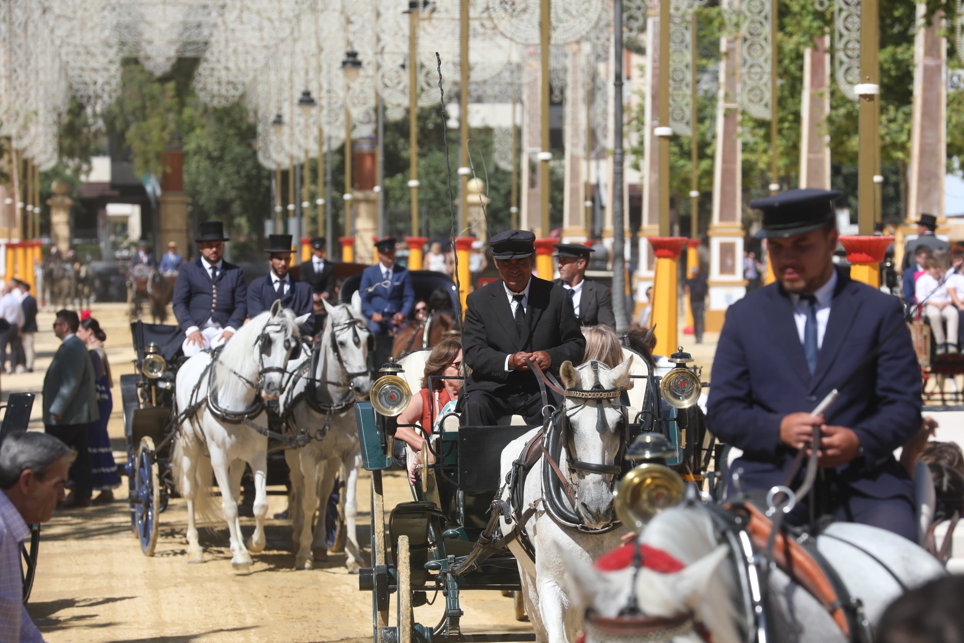 Jerez disfruta de su lunes de Feria