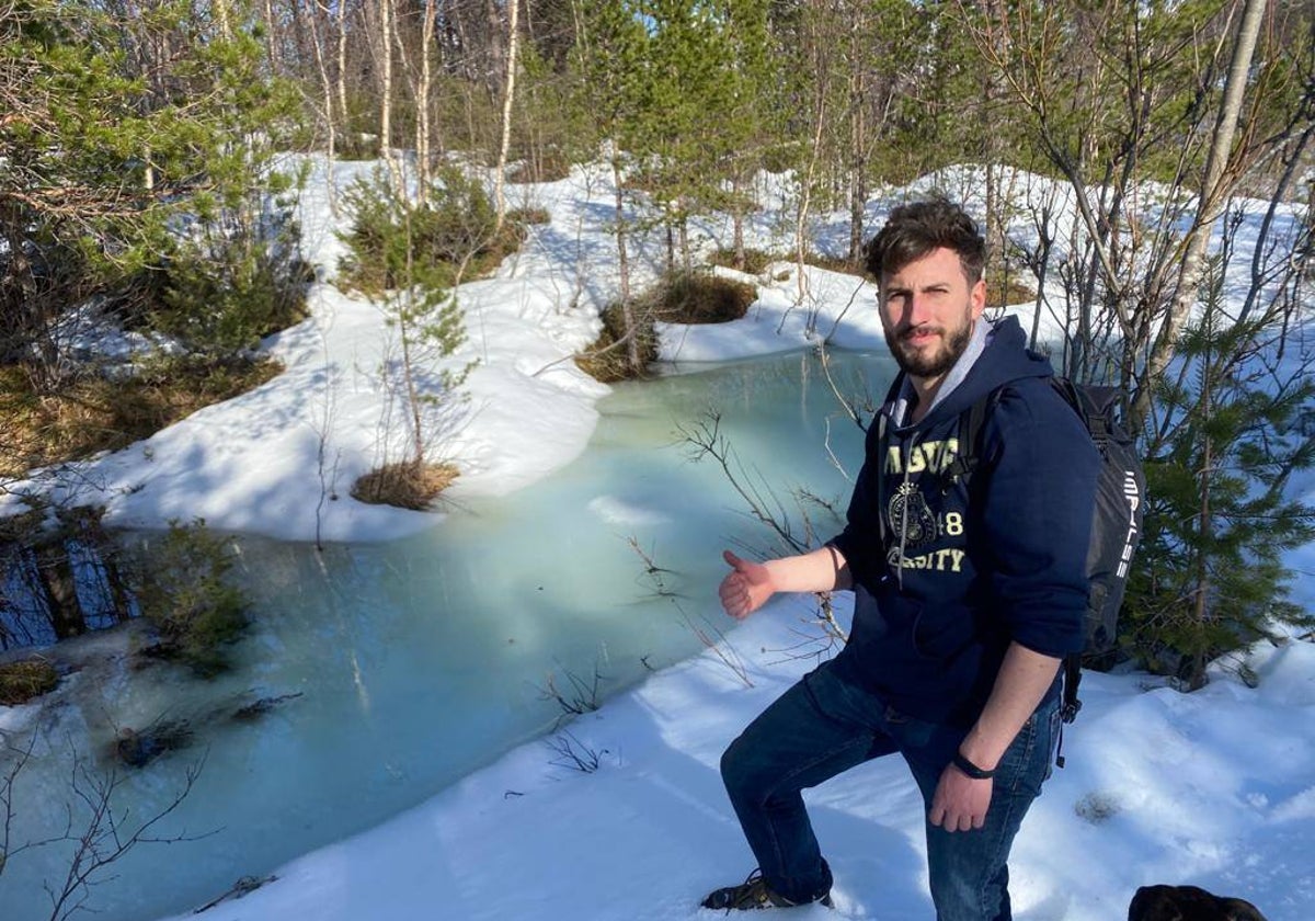 Daniel trabaja en Noruega como enfermero