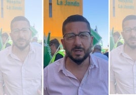 Protesta en el Hospital de La Janda para exigir «la apertura total del centro y una atención sanitaria digna»