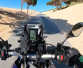 Un motero estaba recorriendo Cádiz y se quedó sin palabras al llegar a este lugar: «Es el más bonito»