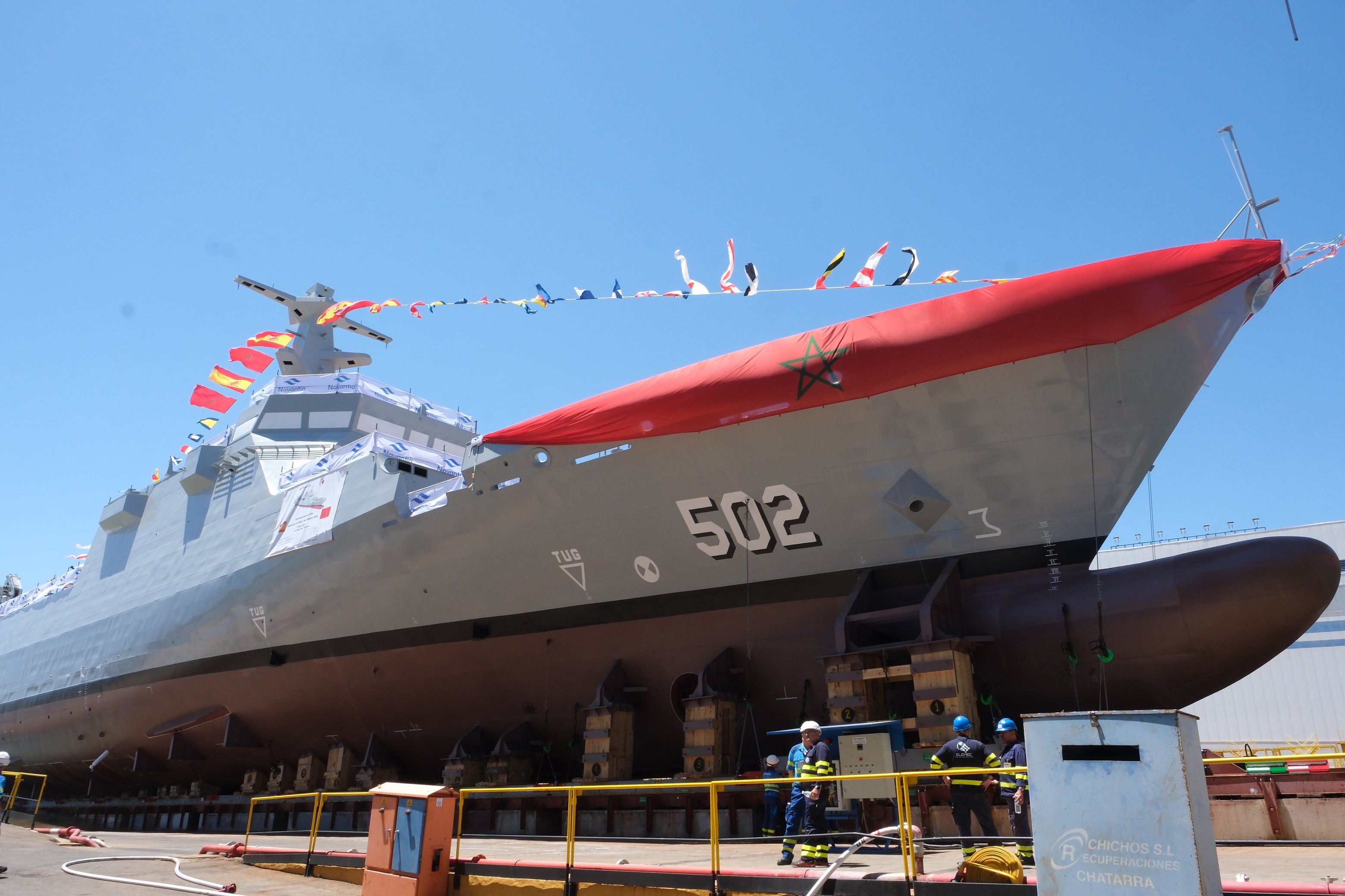 Marruecos confía en Navantia su nueva flota