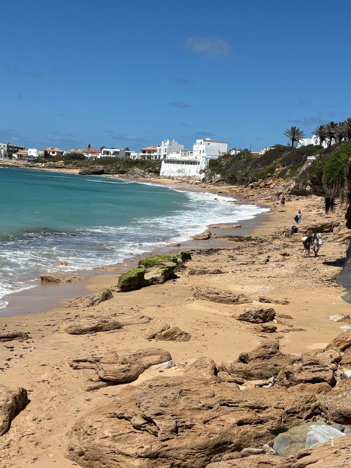 Imagen actual de la playa de los Caños