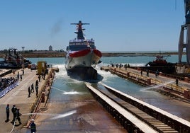 Toma forma en San Fernando el patrullero 'Made in Spain' para la Marina de Marruecos