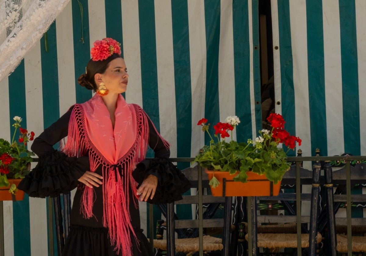 El calor marca el jueves de Feria en El Puerto