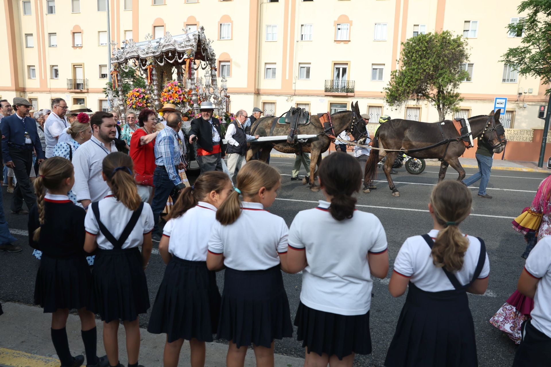 Fotos: La hermandad del Rocío de Cádiz, camino de la aldea