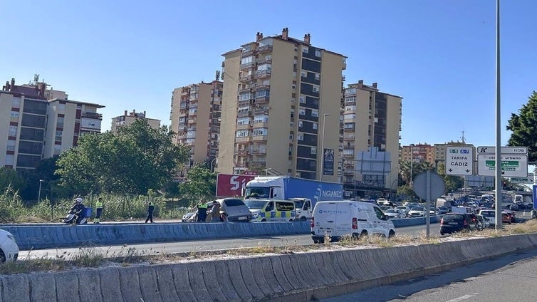 Algeciras reclama mejoras urgentes en la A-7: «¿Cuántos accidentes más tienen que ocurrir?»
