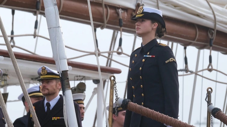 La Princesa Leonor llega a Nueva York, última escala del crucero de instrucción del buque escuela Elcano