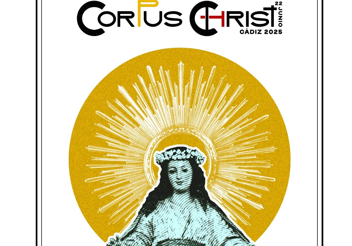 La Virgen de la Esperanza de la parroquia del Rosario protagoniza el cartel del Corpus de Cádiz de este 2025
