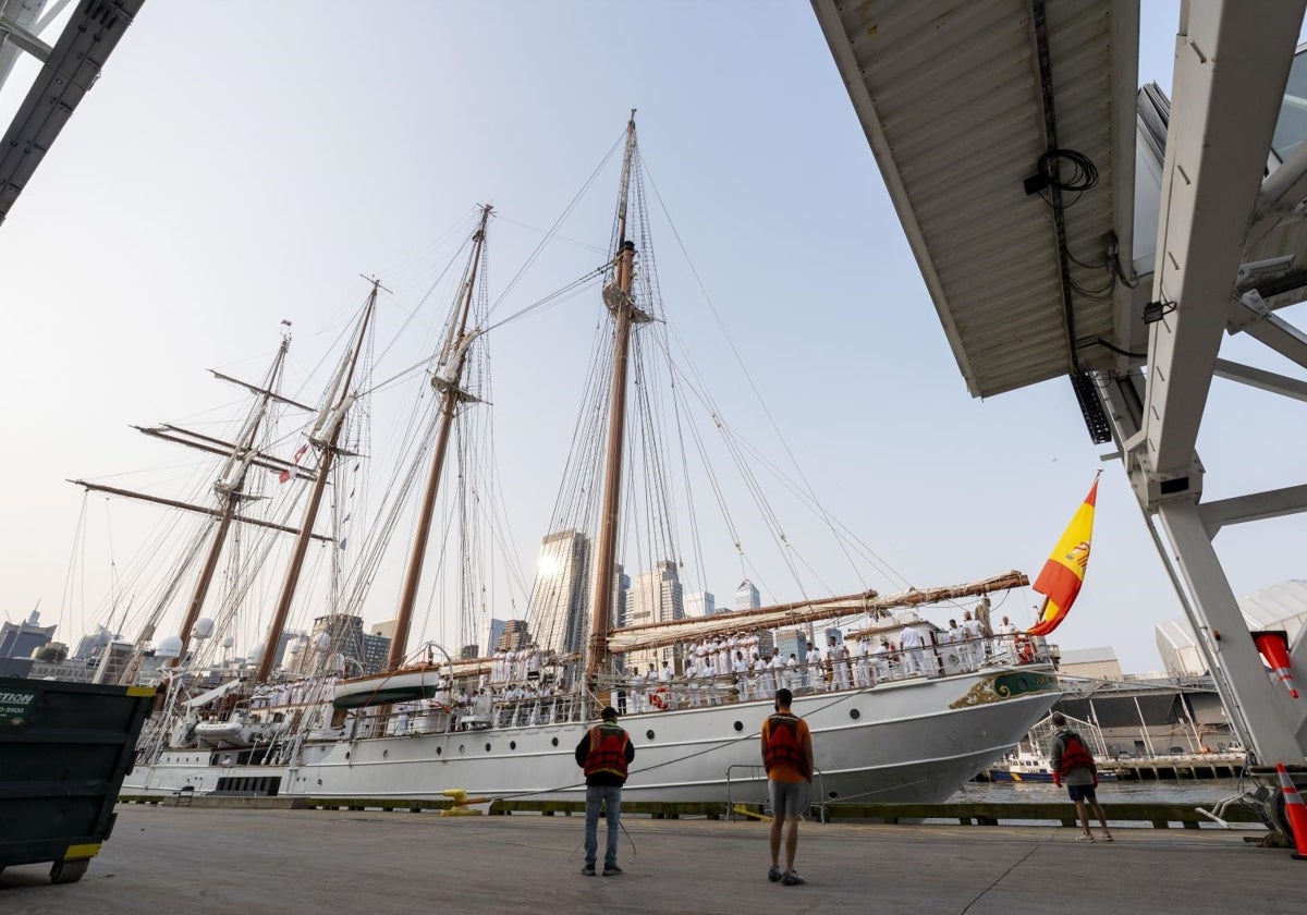 Elcano en Nueva York