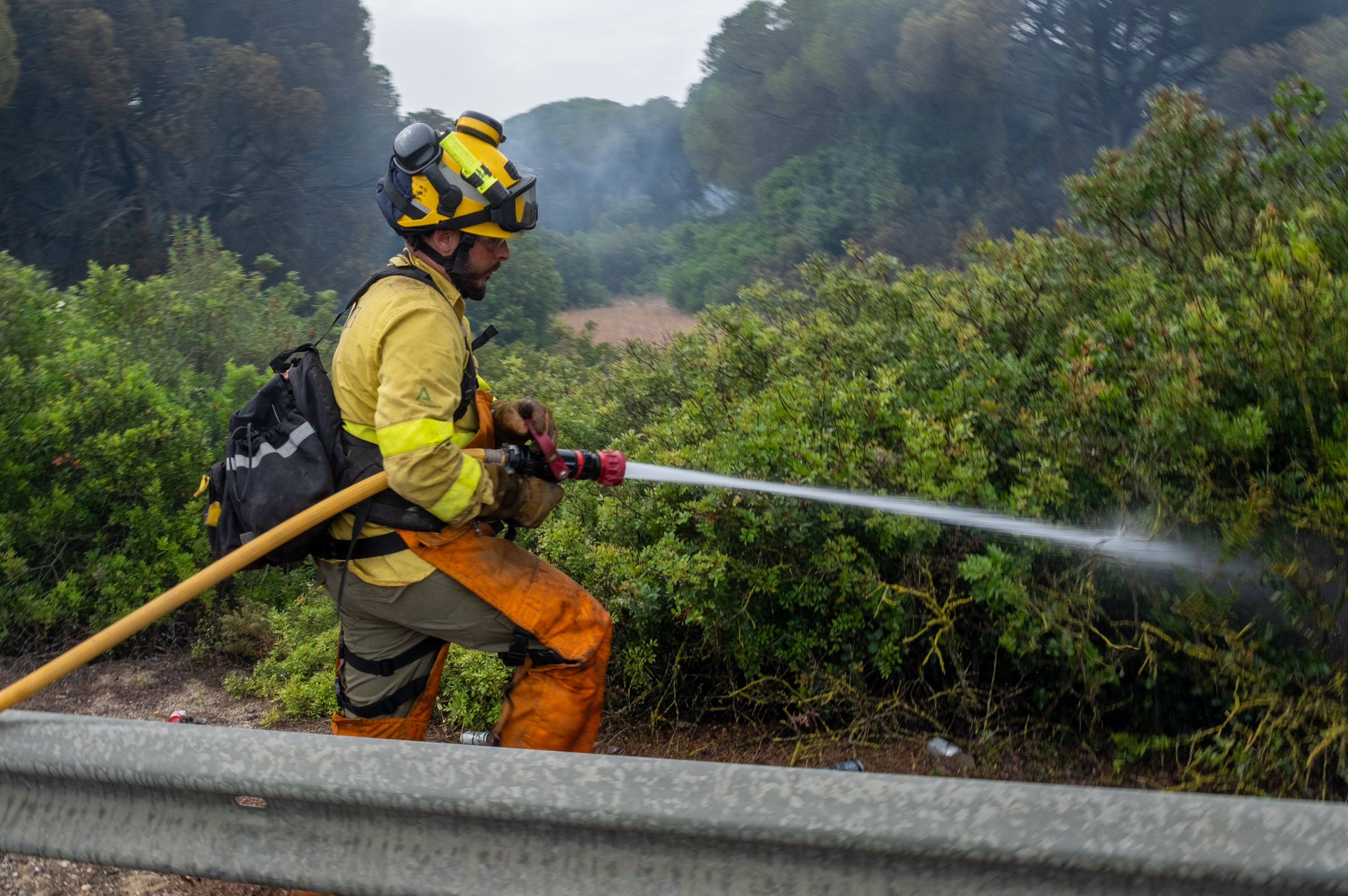 Fotos: Las imágenes del incendio de Puerto Real
