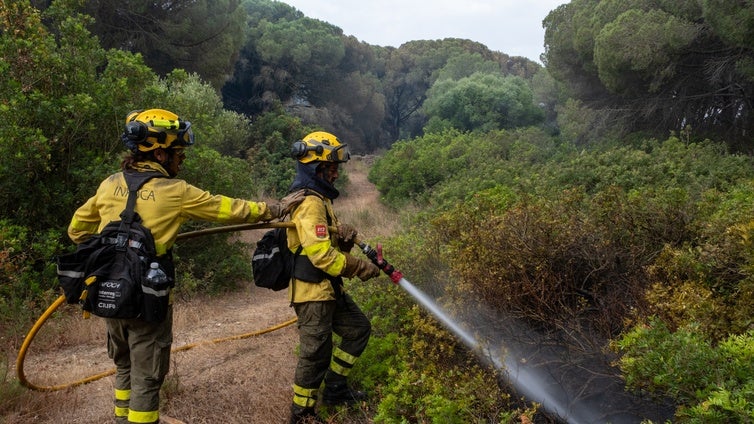 José Manuel Fernández:  «Un incendio con múltiples focos es mucho más impredecible»