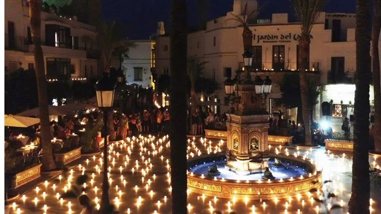 Noche de las velas en Vejer
