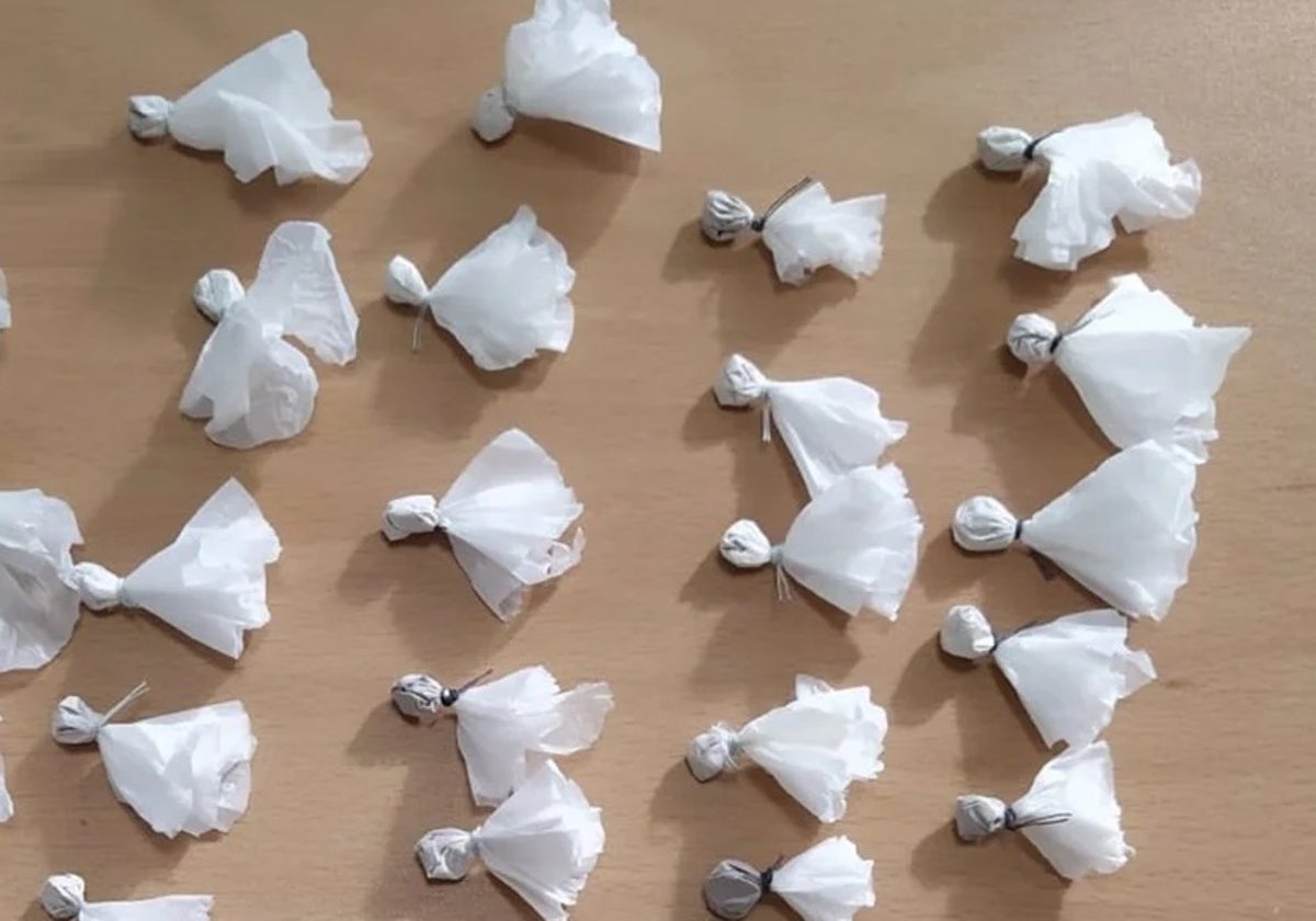 Papelinas de cocaína