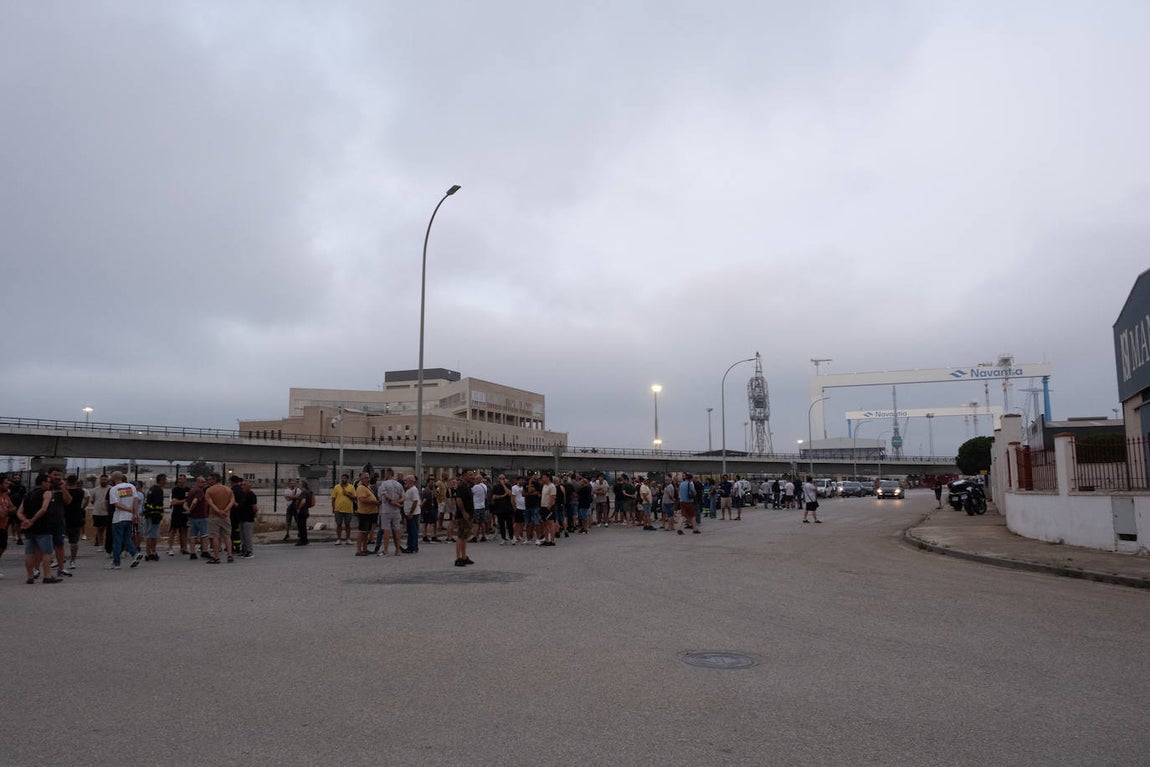 FOTOS: Primera jornada &quot;caliente&quot; en la huelga del Metal en Cádiz (II)