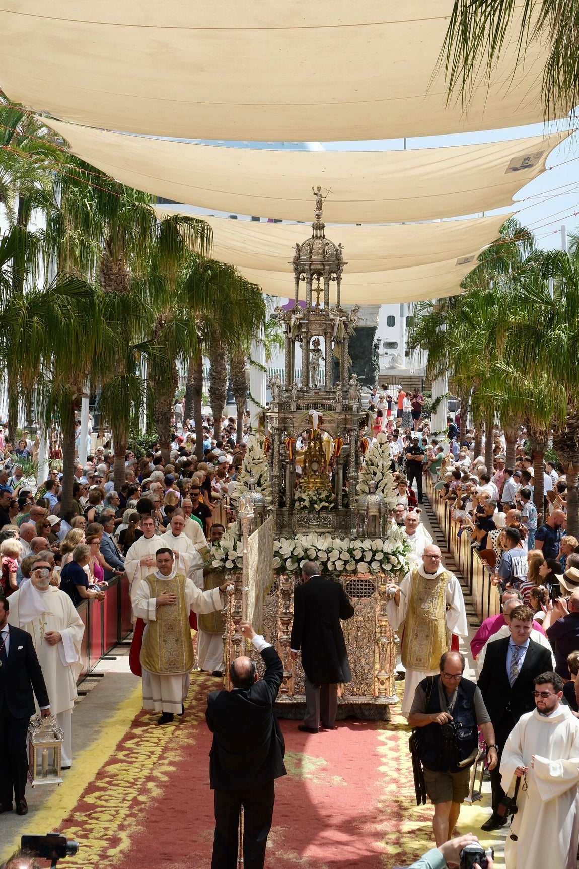 Fotos: Las imágenes de la celebración del Corpus en Cádiz