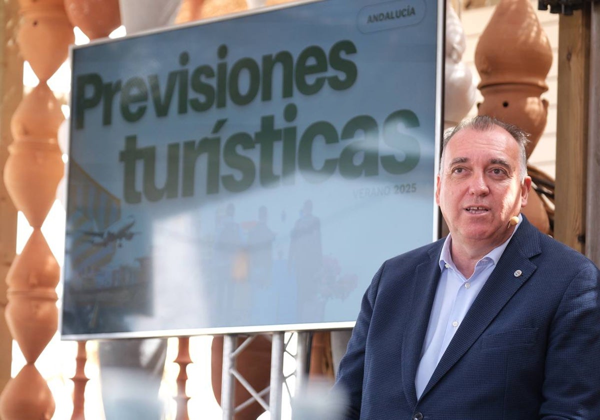 Arturo Bernal, consejero de Turismo de la Junta de Andalucía.