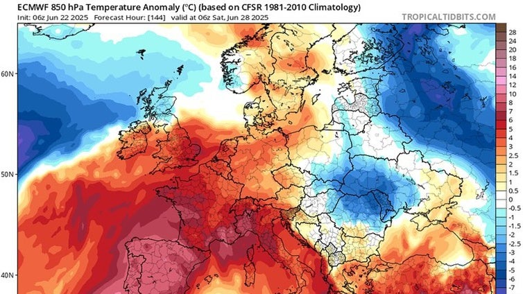 Andalmet pone fecha y nombre a la segunda ola de calor del verano en Andalucía: «Hay modelos que dan auténtico pánico»