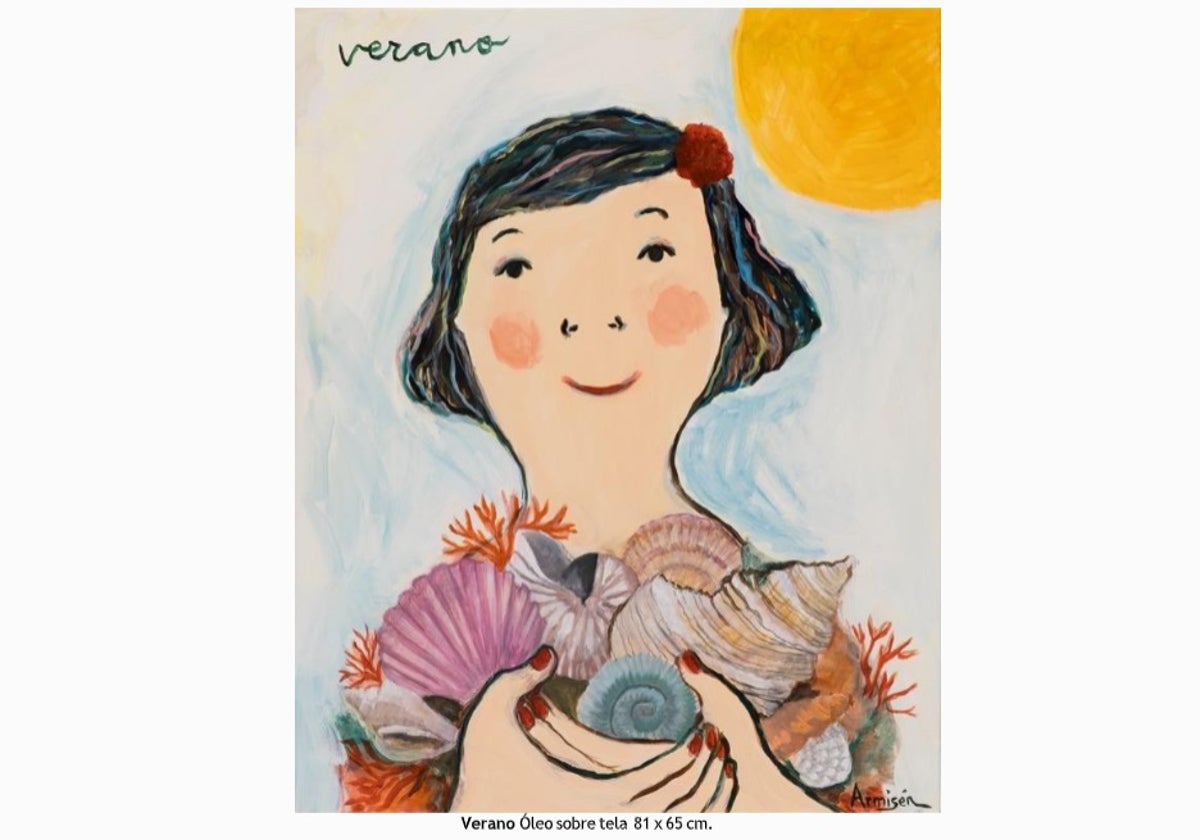 'Verano', la nueva propuesta artística de Eva Armisén desembarca en Cádiz