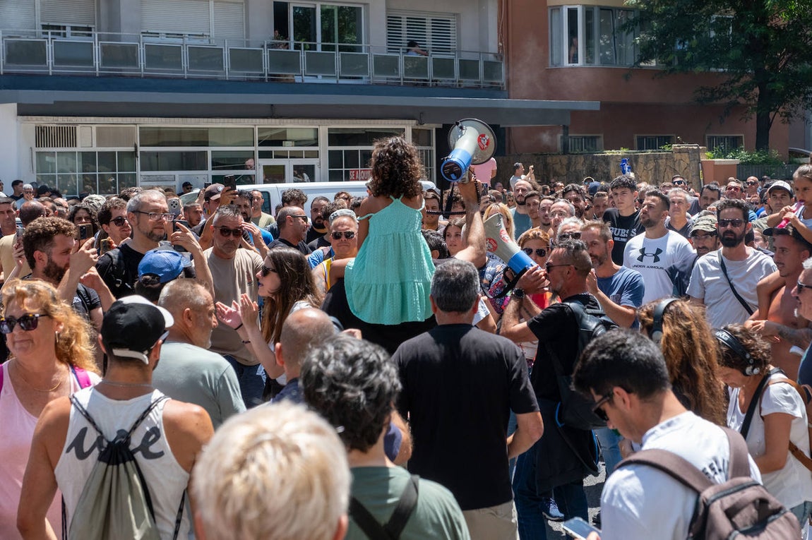 Fotos: Así ha sido la protesta de la huelga del metal en Cádiz de este miércoles