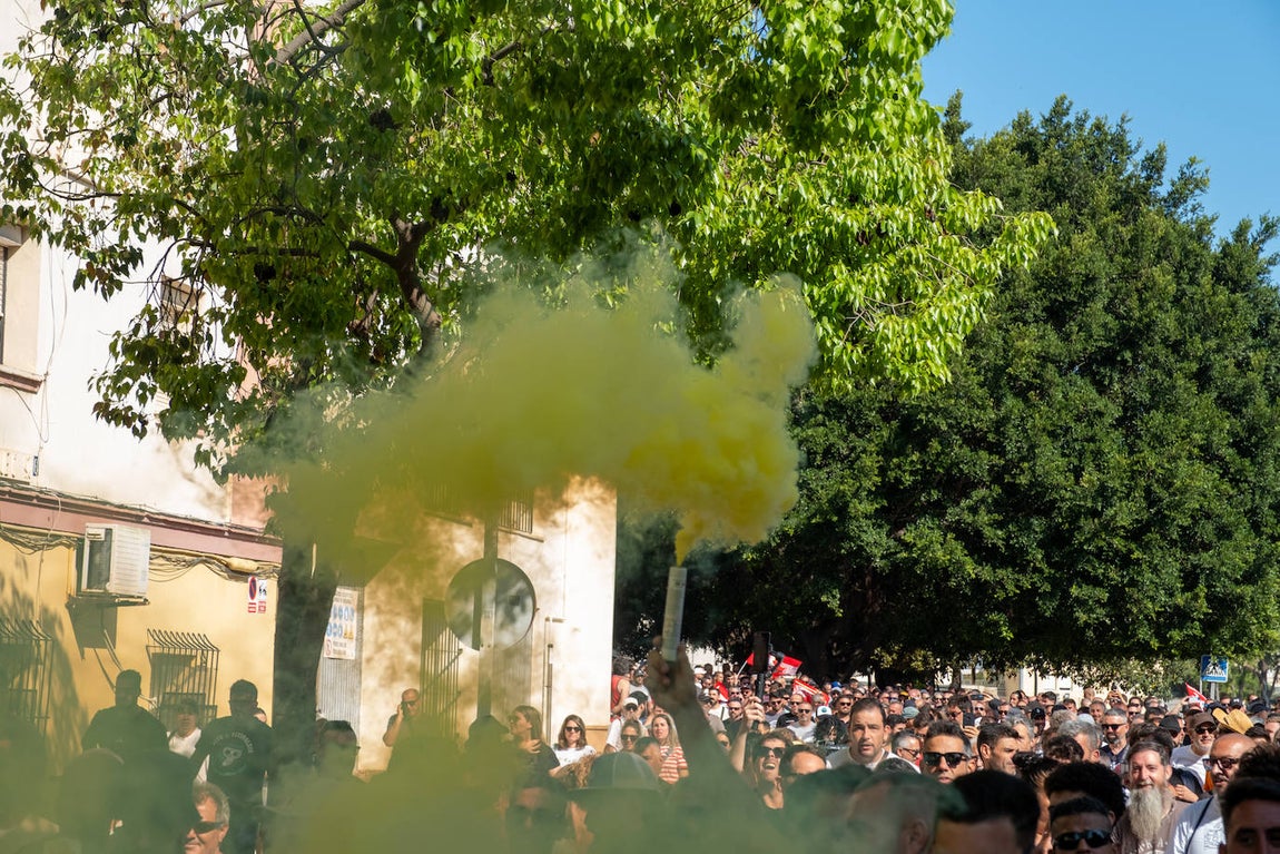 Fotos: Así ha sido la protesta de la huelga del metal en Cádiz de este miércoles