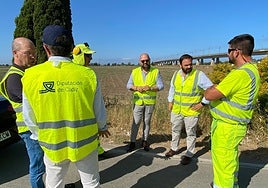 Nuevos equipos para el desbroce y la prevención de incendios de cara al verano en Cádiz