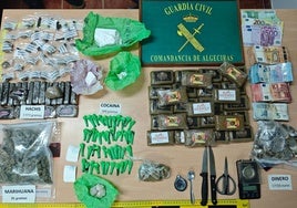 Dos detenidos al desactivar un punto de venta de droga en un comercio 24 horas