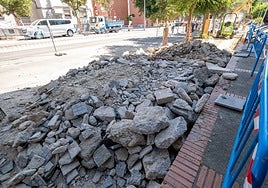 El Ayuntamiento amplía la actuación en el acerado de la calle Rafael Picardo O'Leary ante su mal estado