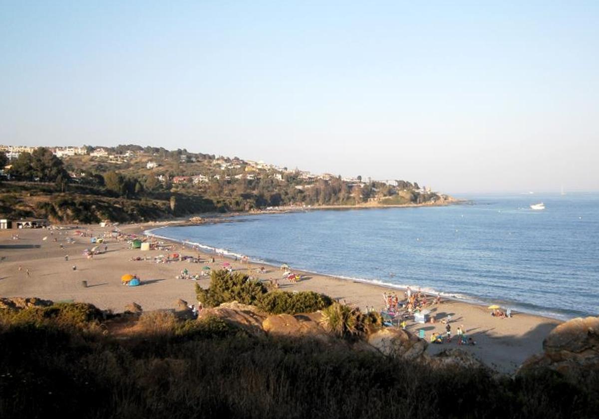 Imagen de la cala de la sardina
