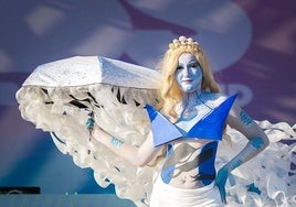 'Carnaval del Mundo': Bahía Sur acoge la muestra más grande de España de bodypainting