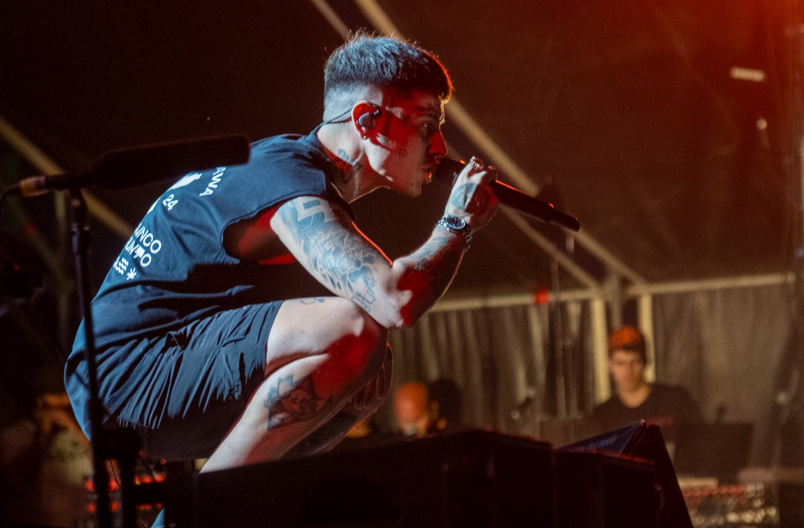 El trap de Duki arrasa en Sancti Petri
