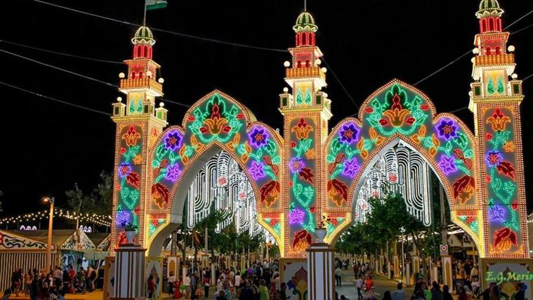 Imagen de la feria de rota