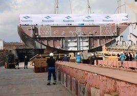 UGT pide al Gobierno el proyecto de modernización de las fragatas F-100 para Navantia Cádiz