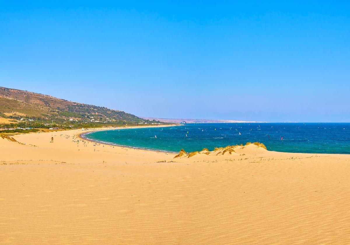 Imagen de la playa de Punta Paloma