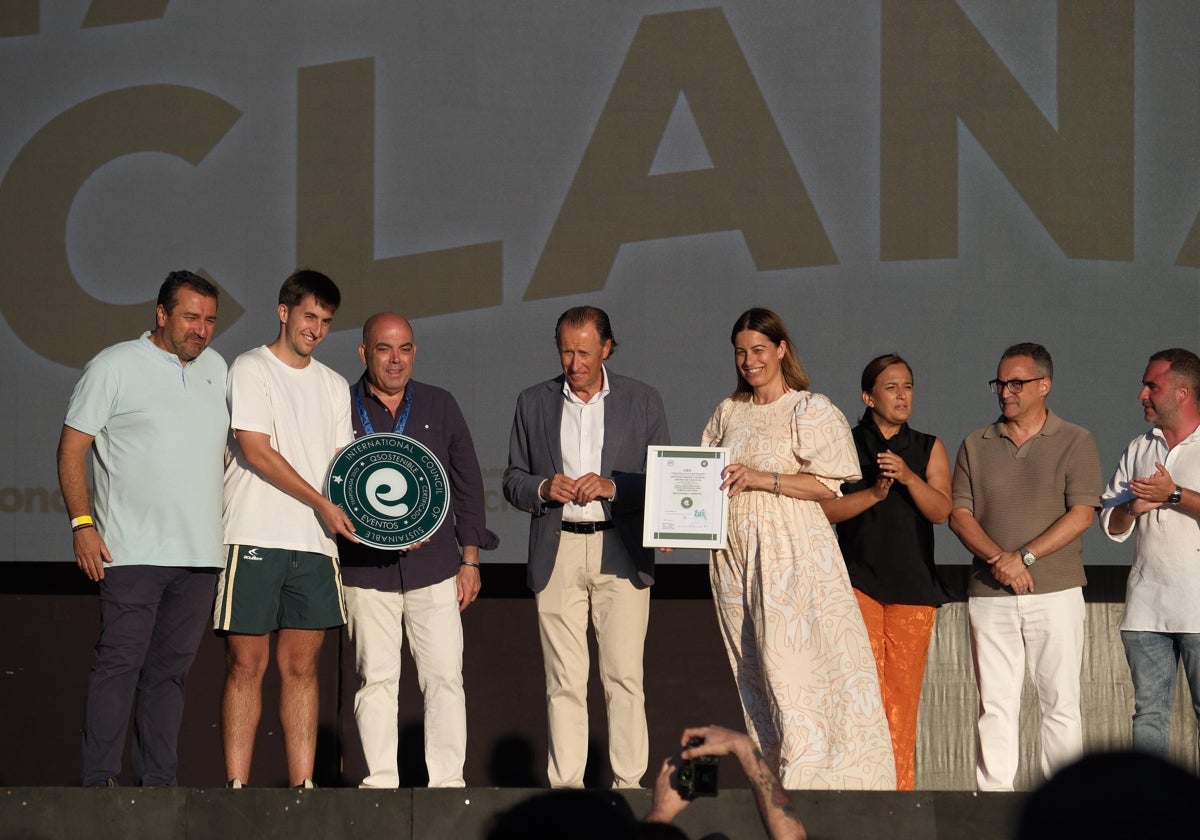 Entrega del Certificado QSostenible Eventos