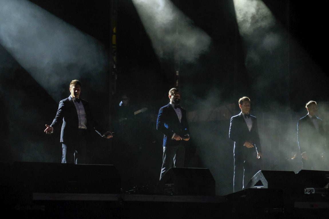 Concierto de Il Divo en Cádiz, en imágenes