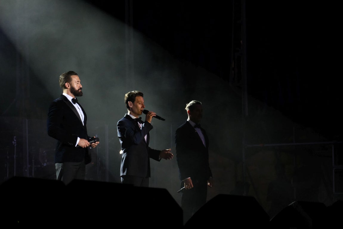 Concierto de Il Divo en Cádiz, en imágenes