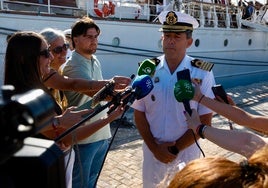 El viaje de la princesa Leonor en el 'Elcano': «Lo hemos vivido con normalidad y naturalidad, como cualquier otro año»