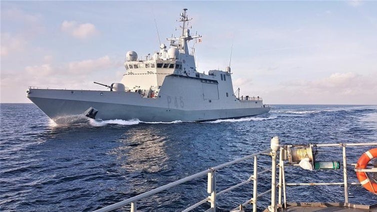 Defensa compra por 6,34 millones un dron acuático para el BAM-IS que se construye en Navantia