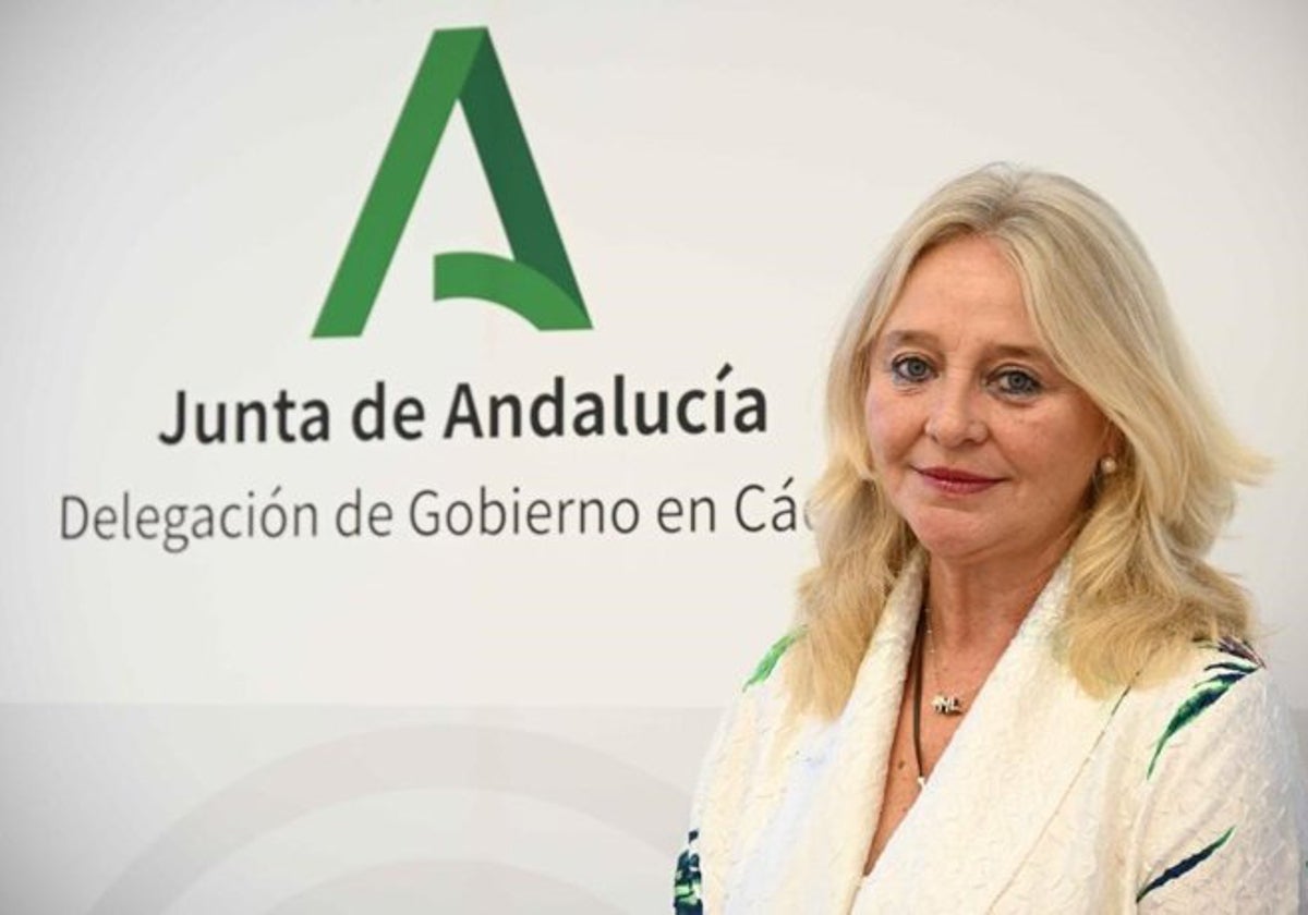 Mercedes Colombo, delegada del Gobierno de la Junta en Cádiz