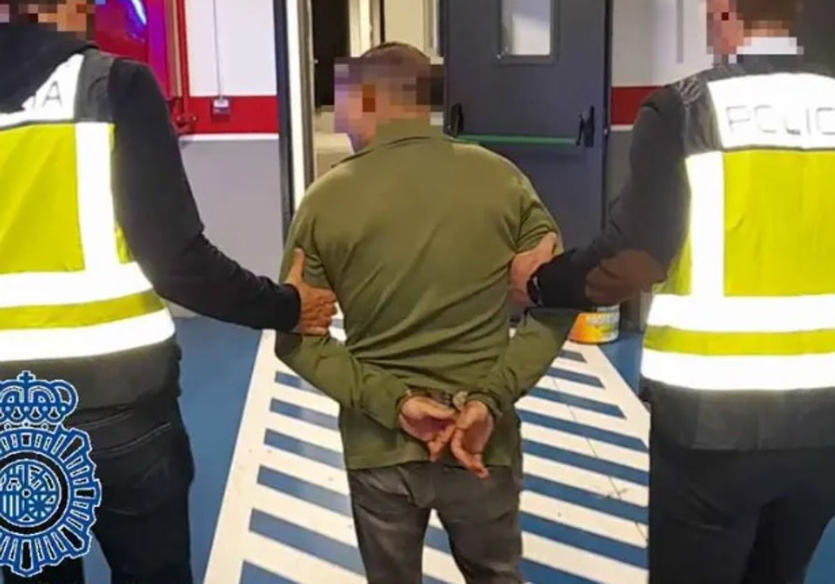 Detención de unos de los acusados por este caso.