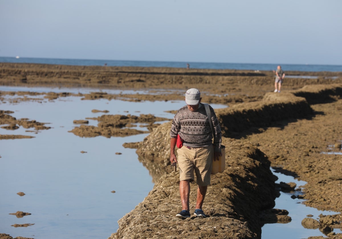 Pescadores de los corrales cruzan hacia las mejores zonas para echar la caña